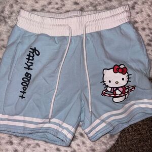 Hello Kitty Light Blue Kids Shorts